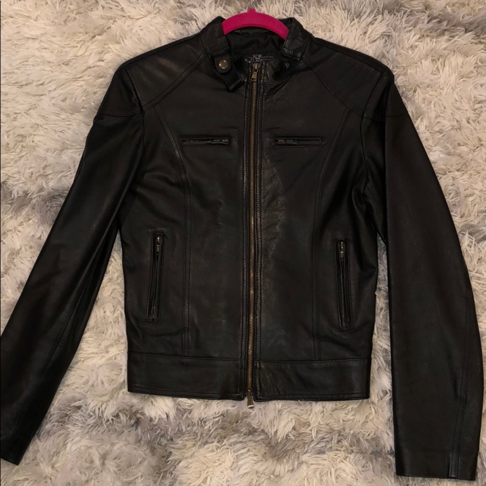 Black Leather Jacket 🖤